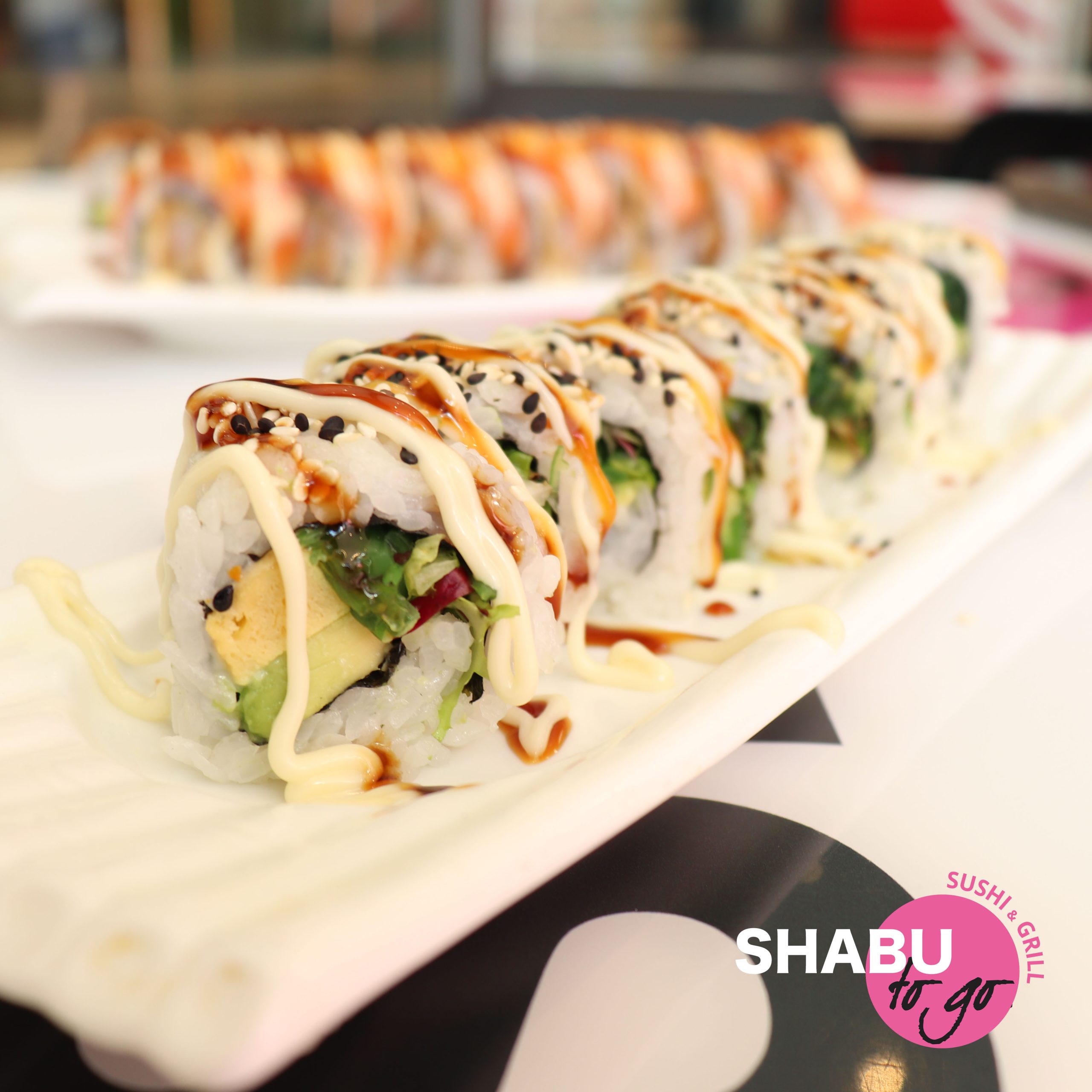veggie sushi- shabu to go